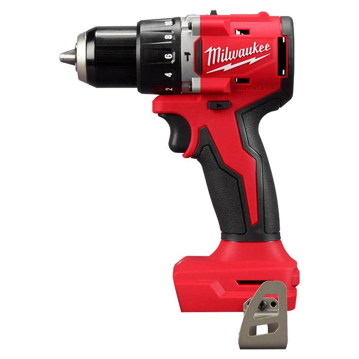 18-Volt Lithium-Ion Cordless Brushless 1/2 in. Compact Hammer Drill/Driver (Tool-Only)