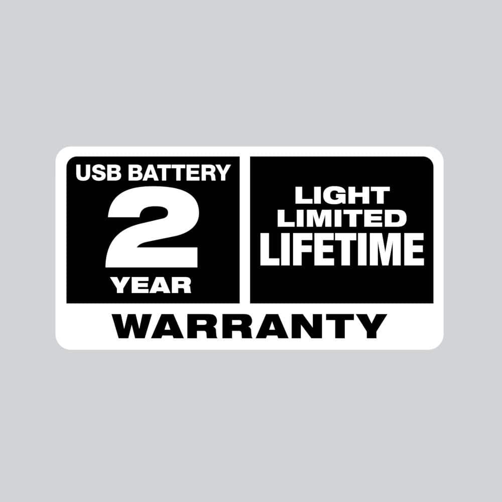 Milwaukee 445 Lumens LED ROVER USB Rechargeable Pocket Flood Light with Extra REDLITHIUM USB Battery