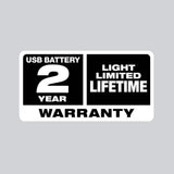Milwaukee 445 Lumens LED ROVER USB Rechargeable Pocket Flood Light with Extra REDLITHIUM USB Battery