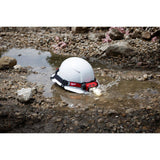 Milwaukee 600 Lumens LED REDLITHIUM Hard Hat Headlamp and 1100 Lumens LED USB Rechargeable Twist Focus Flashlight (2-Pack)