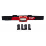 Milwaukee 350 Lumens LED Headlamp (2‑Pack) – TRUEVIEW, IP54, AAA-Powered