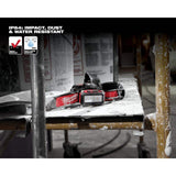Milwaukee 550 Lumens REDLITHIUM USB Pivoting Flood Light & 600 Lumens USB Low-Profile Hard Hat Headlamp, TRUEVIEW LED (2-Pack)