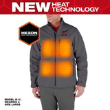 Milwaukee M12 TOUGHSHELL Heated Jacket Kit, Men’s Large, 12V Red with (1) 3.0Ah Battery & Charger