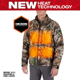 Milwaukee Men's Small M12 12V Lithium-Ion Cordless QUIETSHELL Camo Heated Jacket Kit with (1) 3.0 Ah Battery and Charger