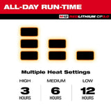 Milwaukee Men's Small M12 12V Lithium-Ion Cordless QUIETSHELL Camo Heated Jacket with (1) 3.0 Ah Battery and Charger
