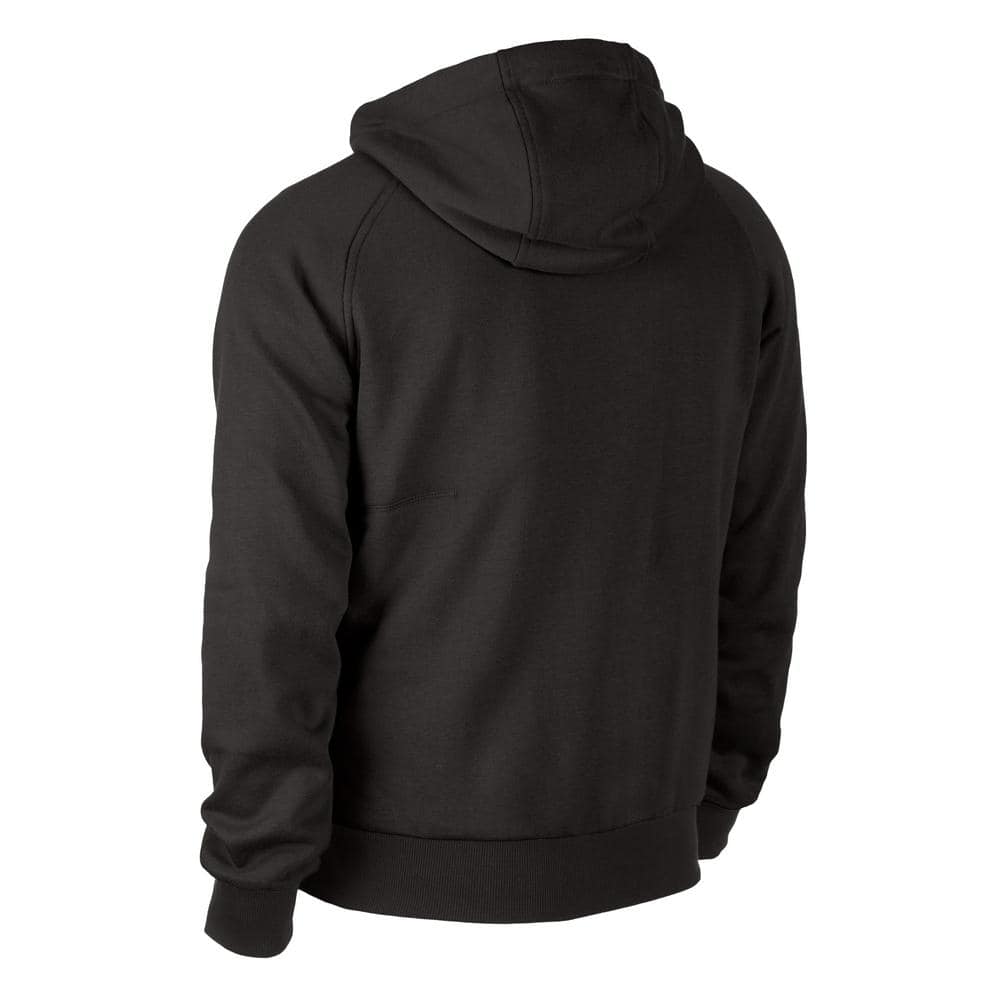Milwaukee Men's Medium M12 12-Volt Lithium-Ion Cordless Black Heated Jacket Hoodie (Jacket and Battery Holder Only)