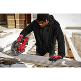 Milwaukee Men's Medium M12 12-Volt Lithium-Ion Cordless Black Heated Jacket Hoodie (Jacket and Battery Holder Only)