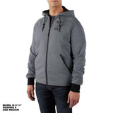 Milwaukee M12 Men’s Heated Hoodie, Large, 12-Volt Lithium-Ion Cordless, Green (Jacket & Battery Holder Only)