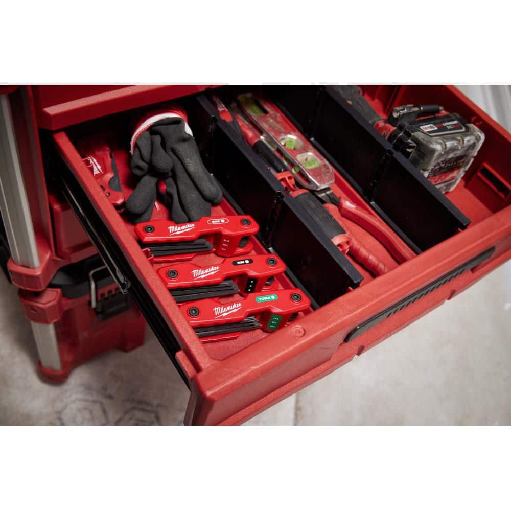 Milwaukee 8-Key Folding Torx Set + 17-Key Folding Hex Key Set (25-Piece) | 48-22-2184 & 48-22-2183