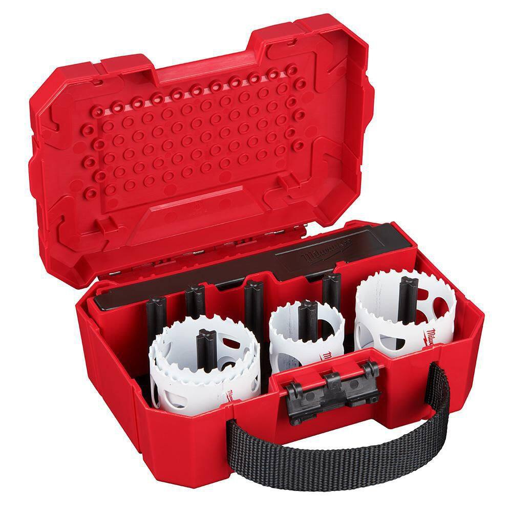 Milwaukee Hole Dozer Bi-Metal Hole Saw Kit with SHOCKWAVE Impact Duty Titanium Twist Drill Bit Set (31-Piece)