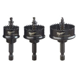 Milwaukee SHOCKWAVE Thin Wall Hole Saw Kit, High Speed Steel, 3-Piece (7/8 in., 1-1/8 in., 1-3/8 in.)
