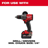 Milwaukee 3/16 in. Diamond MAX Hole Saw, 1/4 in. Hex Shank