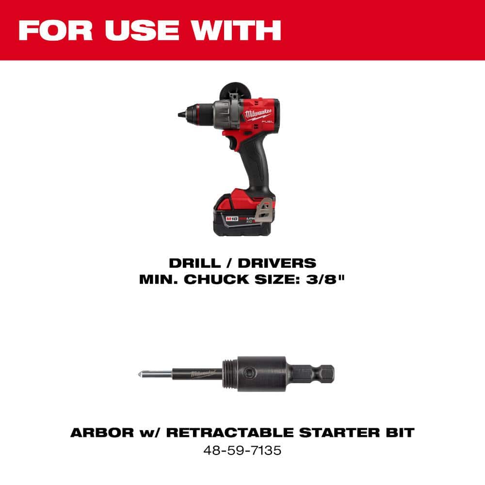 Milwaukee 2 in. Diamond MAX Hole Saw (49-56-5645)