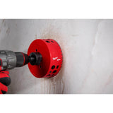 Milwaukee 2-1/2 in. Diamond Hole Saw, Diamond MAX, 7/16 in Shank, 1.8 in Drilling Depth