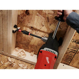 Milwaukee BIG HAWG Carbide Hole Saw Kit with PACKOUT Case & SWITCHBLADE Plumbers Selfeed Bits Set (14-Piece)