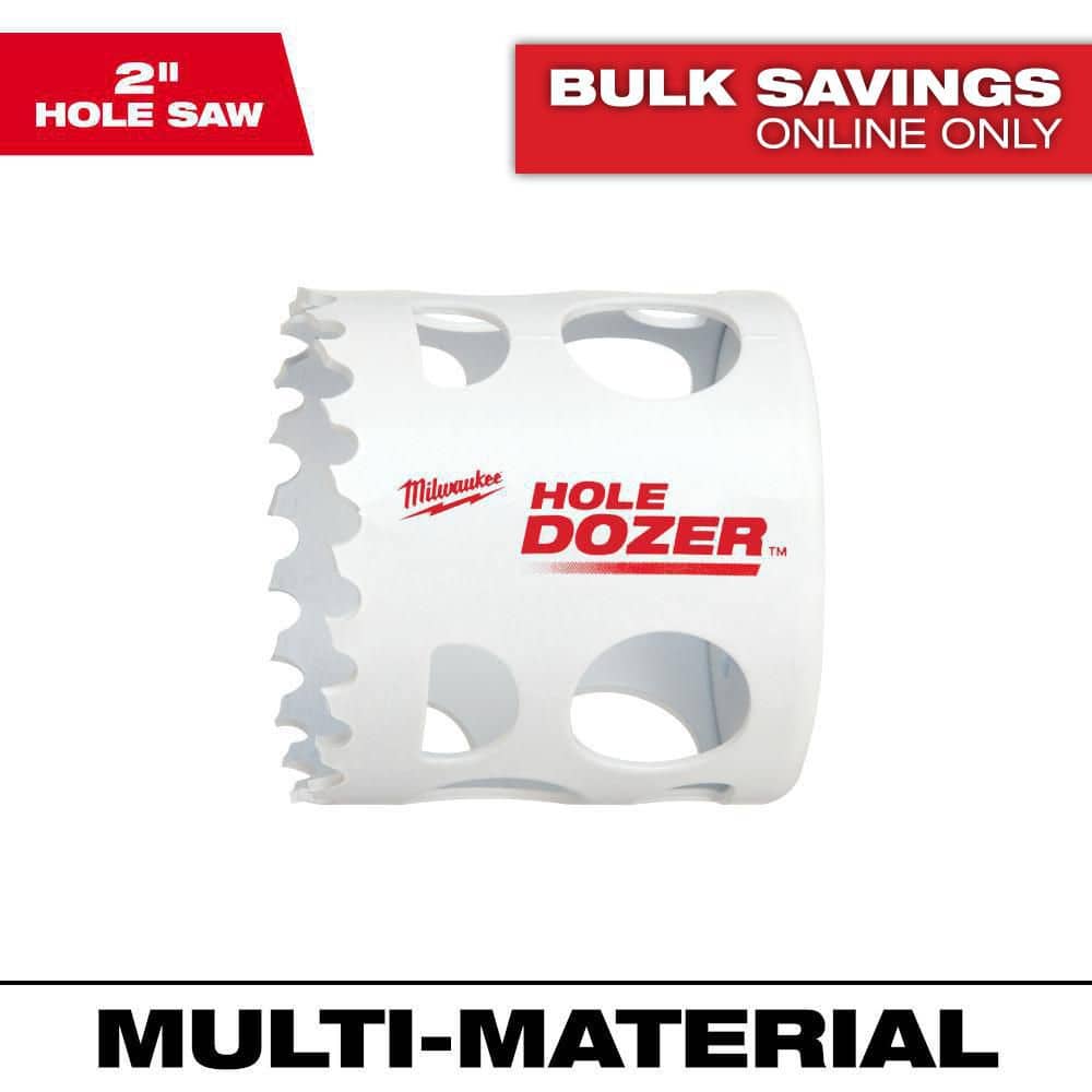 Milwaukee 2 in. HOLE DOZER Bi‑Metal Hole Saw, 49-56-9624