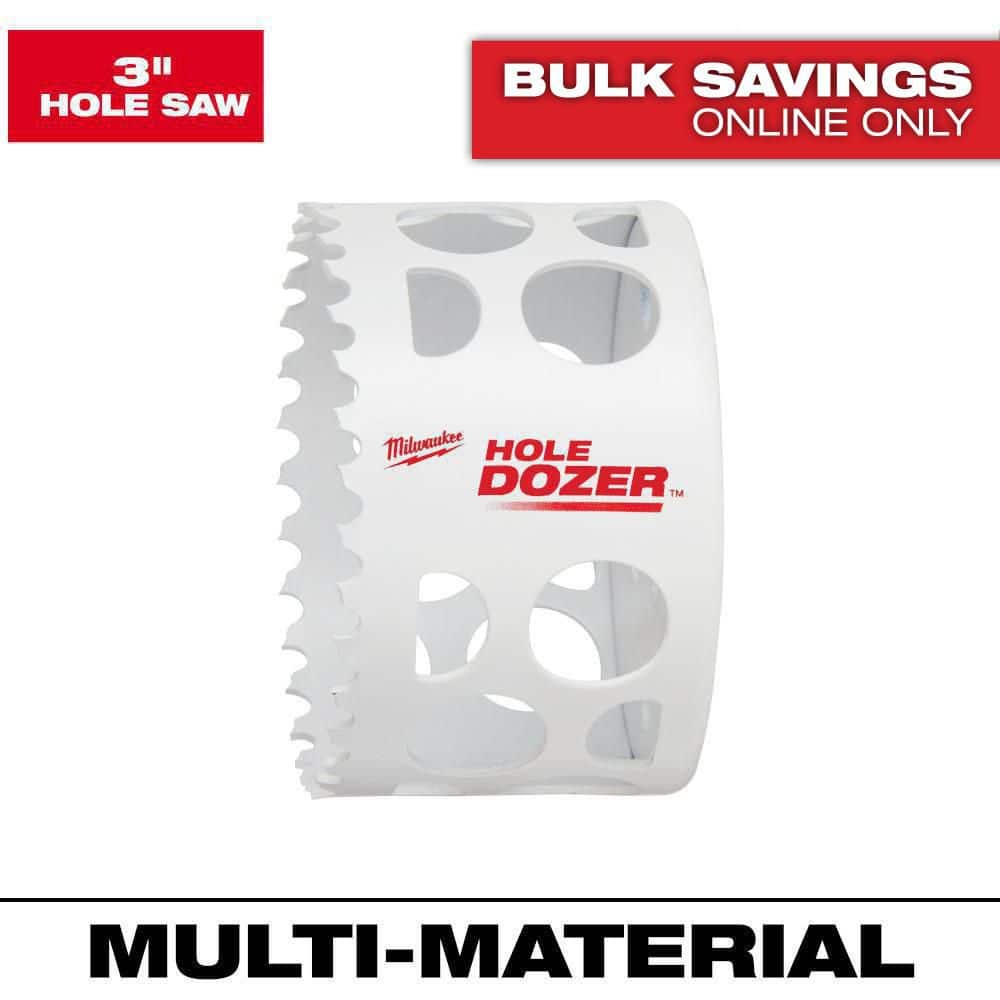 Milwaukee 3 in. HOLE DOZER Bi‑Metal Hole Saw