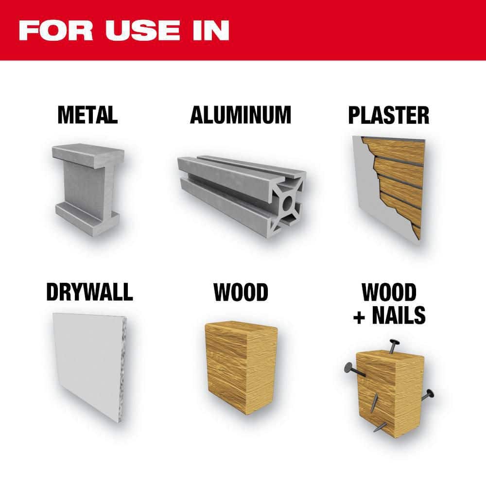 Milwaukee 1-1/2 in. Hole Dozer Bi-Metal Hole Saw with 3/8 in. Arbor & Pilot Bit
