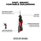 Milwaukee M12 FUEL SURGE 12-Volt Lithium-Ion 1/4 in. Cordless Hex Impact Driver Compact Kit with M12 Soldering Iron