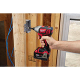 Milwaukee M18 18-Volt Lithium-Ion Cordless 1/4 in. Hex 2-Speed Impact Driver (Tool-Only), 2657-20