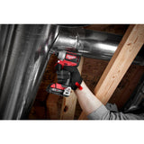 Milwaukee M18 18-Volt Compact Brushless Cordless 1/4 in. Impact Driver Kit with SHOCKWAVE 45‑Piece Bit Set