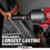 Milwaukee SHOCKWAVE 1/4 in. Drive Metric 6-Point Impact Socket Set (14-Piece)
