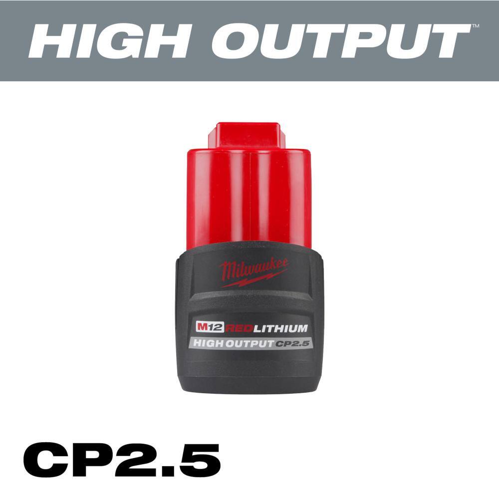 Milwaukee M12 FUEL 12V Lithium‑Ion Brushless Cordless 3/8 in. & 1/2 in. Right Angle Impact Wrenches Set (2‑Tool)