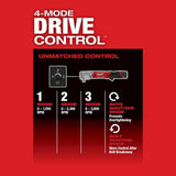 Milwaukee M12 FUEL 12V Lithium‑Ion Brushless Cordless 1/2 in. Right Angle Impact Wrench with 1.5 Ah Battery Pack (2-Pack)