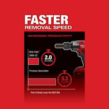 Milwaukee M18 FUEL GEN-2 18V Lithium-Ion Mid-Torque Brushless Cordless 3/8 in. Impact Wrench with Friction Ring (Tool-Only)
