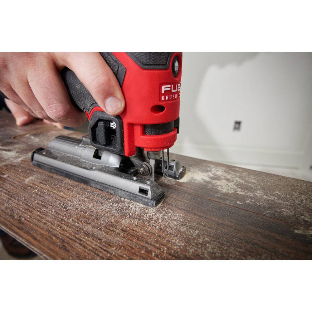 Milwaukee M12 FUEL 12V Lithium-Ion Cordless Jig Saw with M12 Oscillating Multi-Tool (Tool-Only)