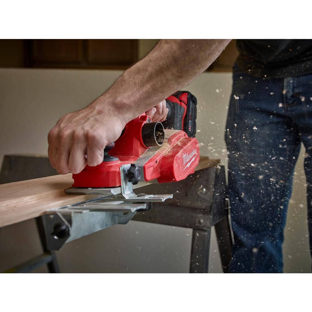 Milwaukee M18 FUEL 18V Brushless Cordless Jig Saw + Compact Router + 3-1/4 in. Planer Combo Kit (Tool-Only, 3-Tool)