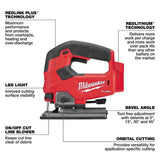Milwaukee M18 FUEL 18V Lithium‑Ion Brushless Cordless Jig Saw (Tool‑Only), 2737-20
