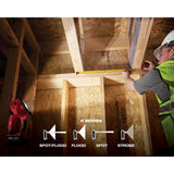 Milwaukee M18 18-Volt Lithium-Ion Cordless 1300-Lumen LED Flood Light with M18 3.0Ah Battery