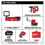 Milwaukee M12 12V Cordless PACKOUT Flood Light w/ USB Charging, 1,400 Lumens (Tool-Only)