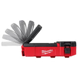 Milwaukee M12 12V Cordless PACKOUT Flood Light w/ USB Charging + M18 FUEL 9-Gal Cordless Wet/Dry Shop Vacuum Kit, Tool-Only