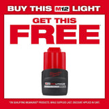 Milwaukee M12 12-Volt Lithium-Ion Cordless PACKOUT Flood Light with USB Charging (Tool-Only)