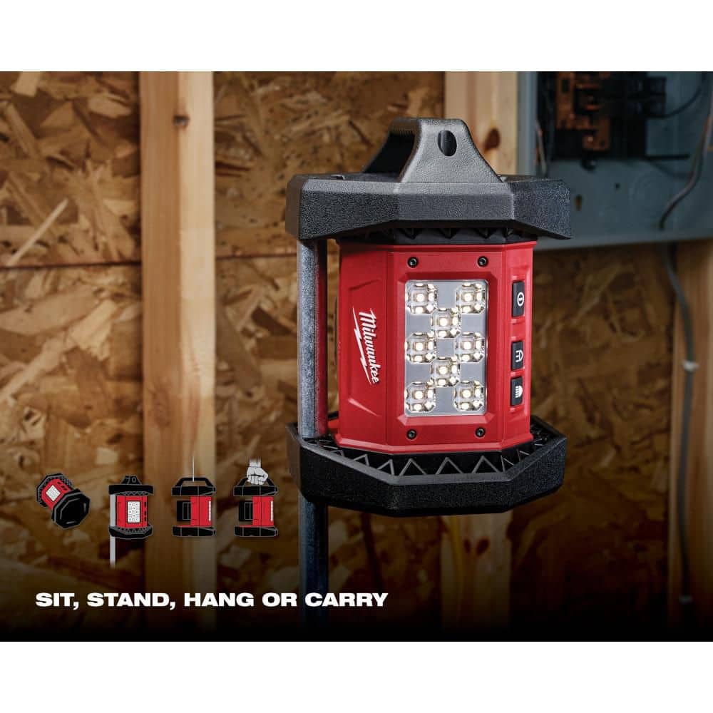 Milwaukee M18 ROVER 18V Lithium-Ion Cordless 1500-Lumen LED Flood Light, Tool-Only (2361-20)