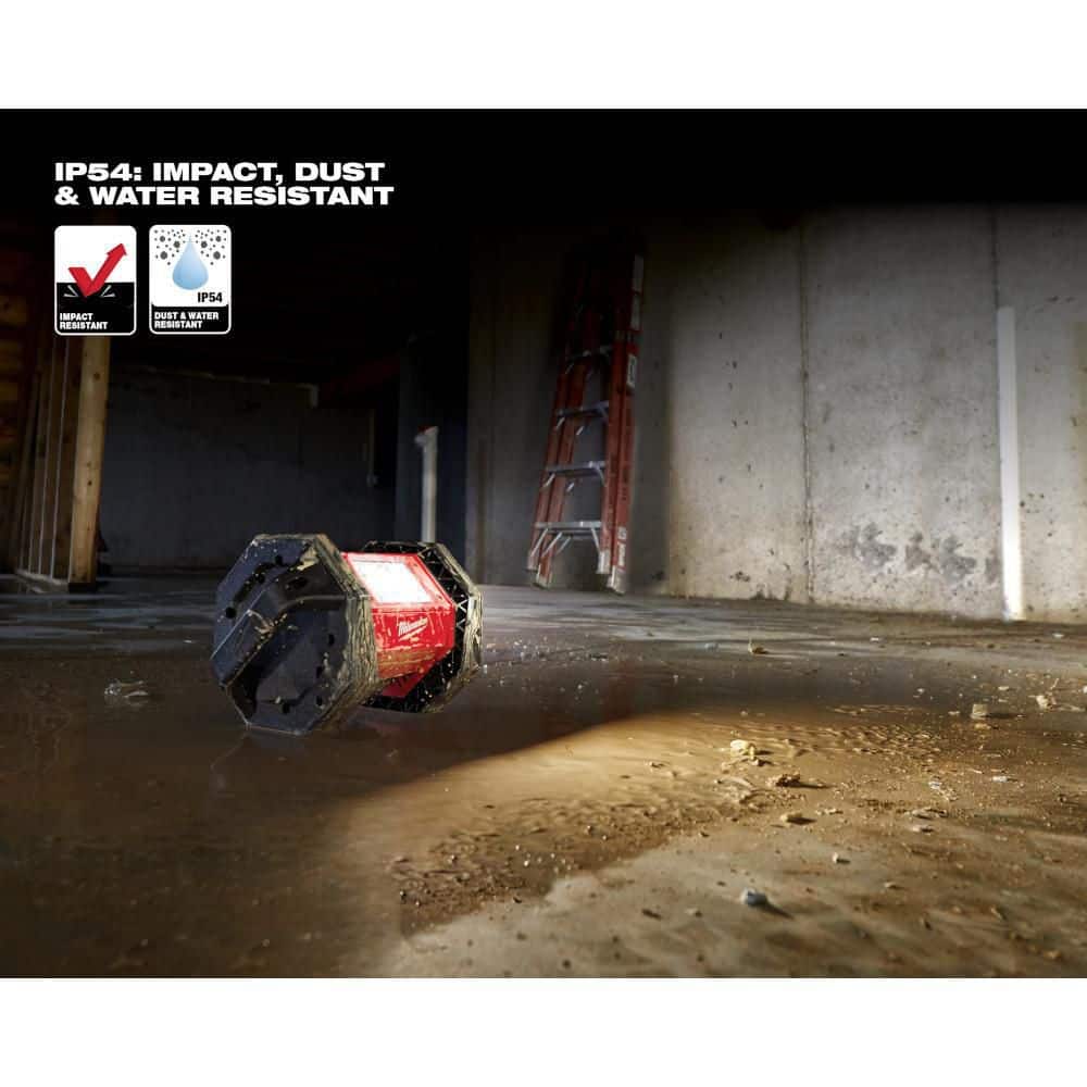 Milwaukee M18 ROVER 18V Lithium-Ion Cordless 1500-Lumen LED Flood Light, Tool-Only (2361-20)