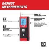 Milwaukee 65 ft. Laser Distance Meter, Model 48-22-9801