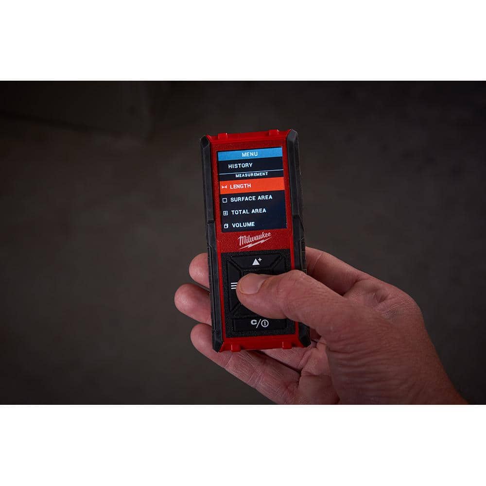 Milwaukee 150 ft. Laser Distance Meter, 48-22-9802