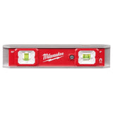 Milwaukee 9" Torpedo Level with Lighted Vials, Aluminum Frame, 9 in Length