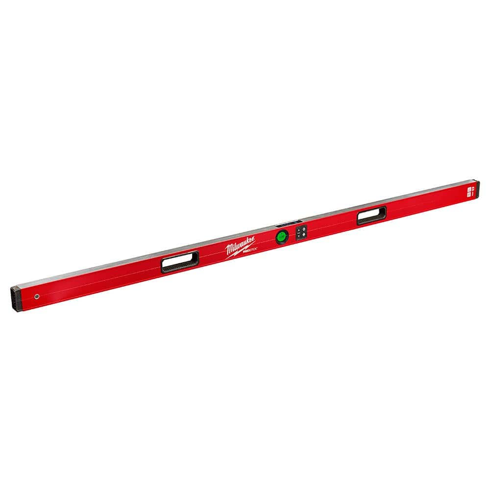 Milwaukee 72 in. REDSTICK Digital Box Level with PINPOINT Measurement Technology + 700-Lumen USB Rechargeable Flashlight