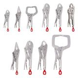 Milwaukee Torque Lock Locking Pliers Kit (10‑Piece) – Model 48-22-3690
