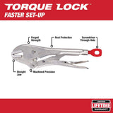 Milwaukee Torque Lock Locking Pliers Kit (10‑Piece) – Model 48-22-3690