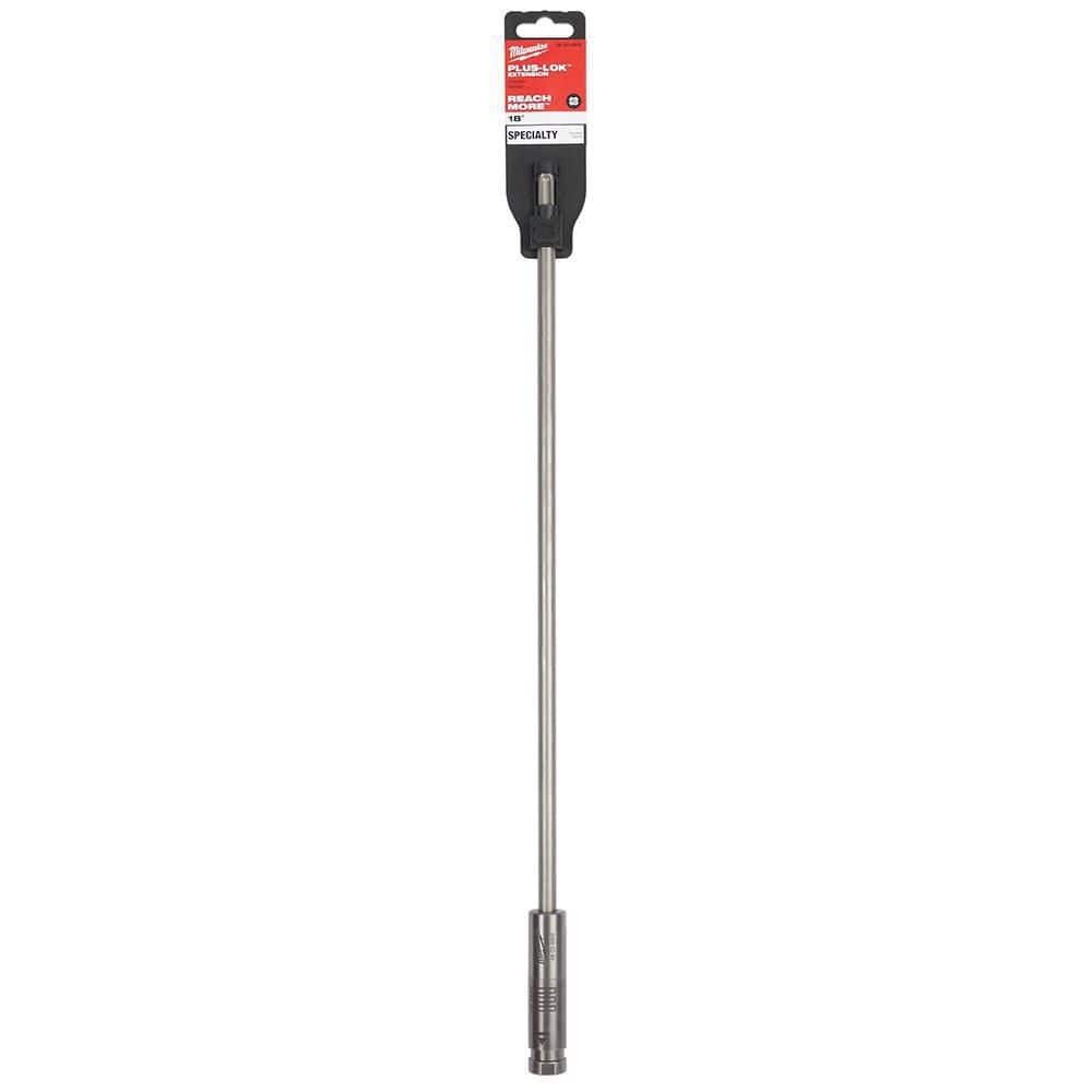 Milwaukee PLUSLOK 18 in. SDS-PLUS Carbide Bit Extension, Model 48-20-6945