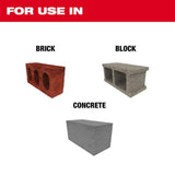 Milwaukee 5/32 in. x 6 in. M/2 SDS-Plus 2-Cutter Carbide Drill Bit