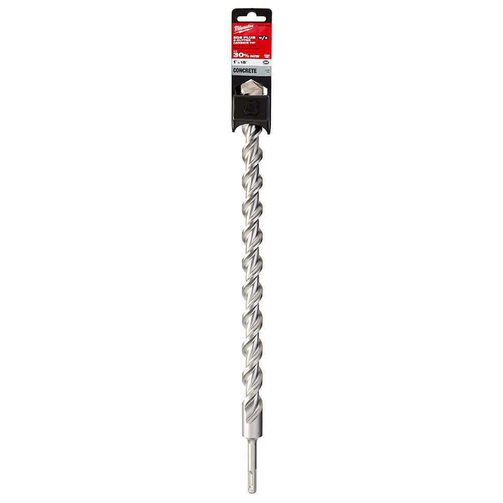 Milwaukee 1 in. x 18 in. M/2 2-Cutter SDS-Plus Carbide Drill Bit