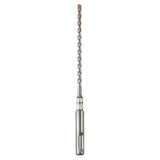 Milwaukee 3/16 in. x 7 in. M/2 2‑Cutter SDS‑Plus Carbide Bit with 1/4 in. Hex Shoulder