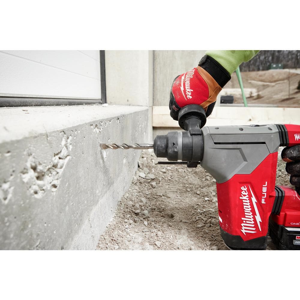 Milwaukee SDS PLUS M2 2-Cutter 5/32 in. x 6 in. Masonry Drill Bit, 5-Pack