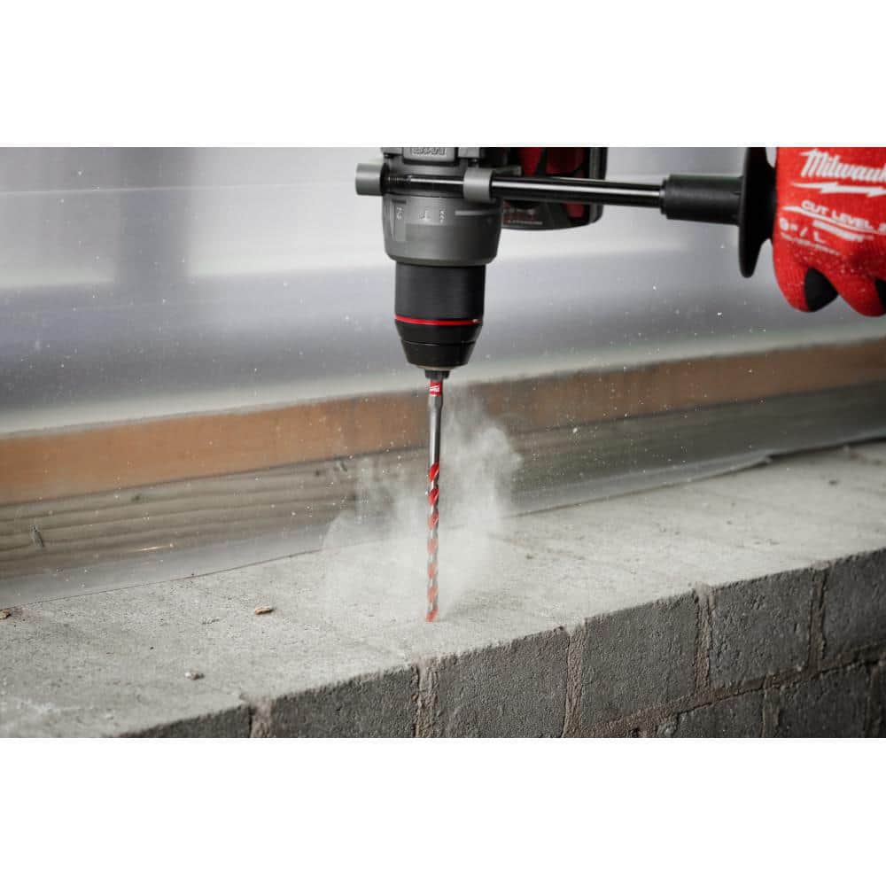 Milwaukee SHOCKWAVE Carbide Hammer Drill Bits Set, 5-Piece (48-20-9051)